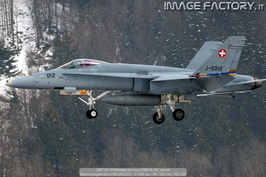2007-03-24 Meiringen Airshow 0268 FA-18C Hornet